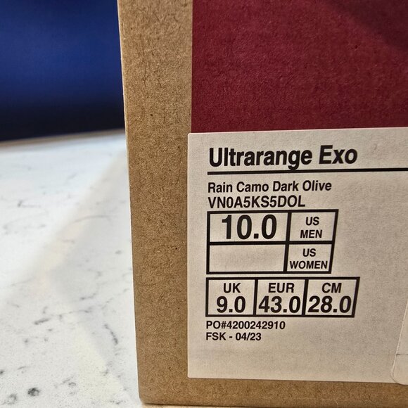 Vans UltraRange Exo Hi MTE-1 Mens 10 Camo Dark Olive VN0A5KS5DOL RARE NEW - Picture 9 of 13